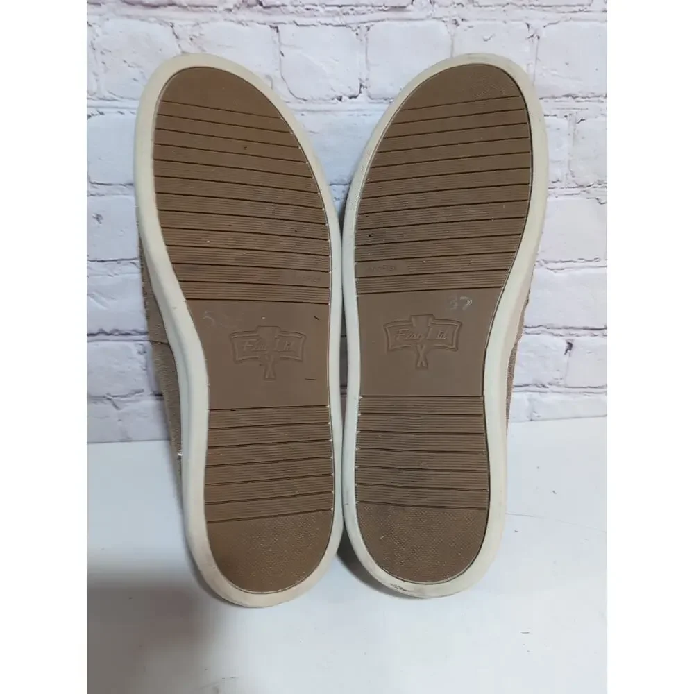 Flag Ltd Men's Loafer Shoes Boat 10M Slip On Moccasins Tan Suede Nappa Leather